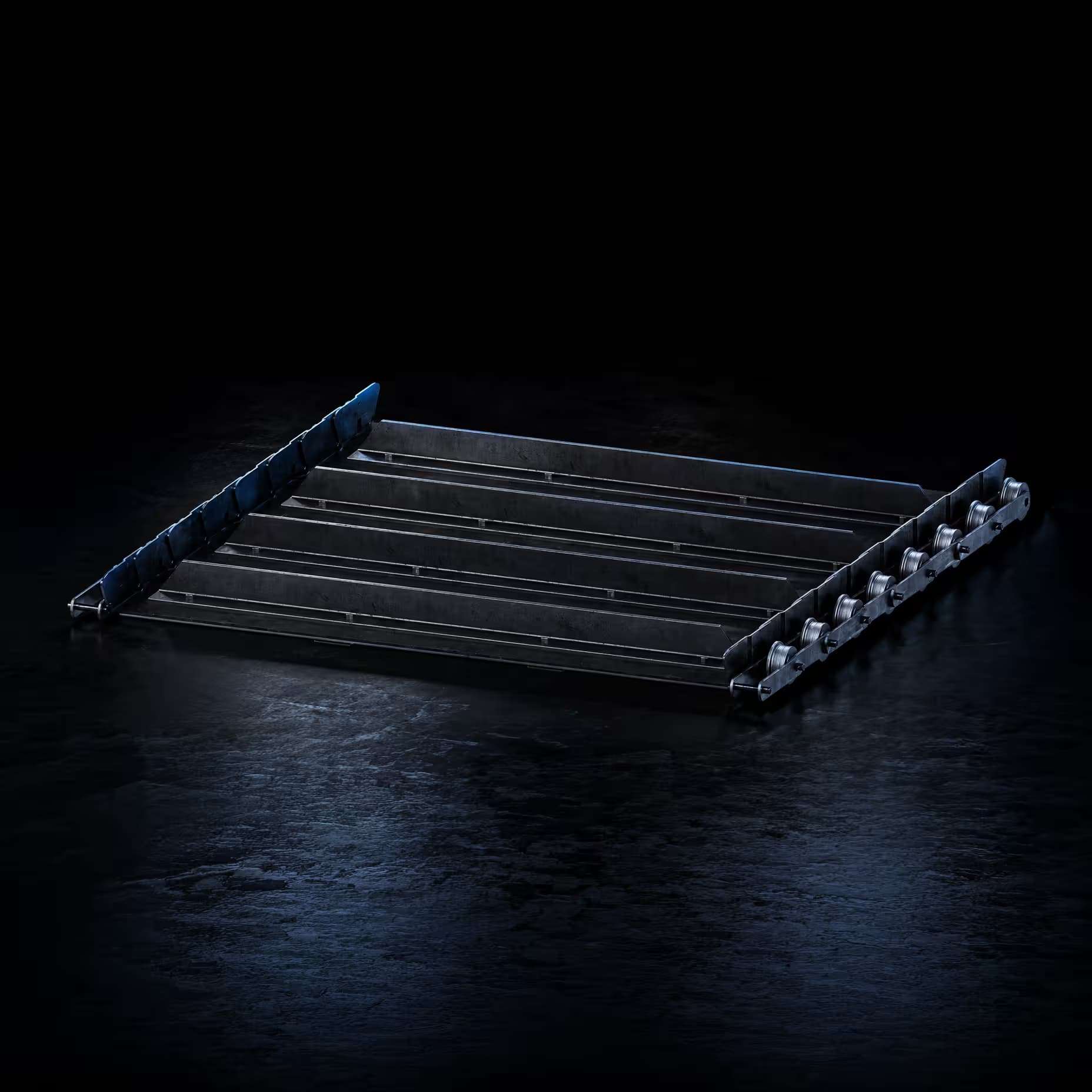 Roller Chain Belts | Fluent Conveyors